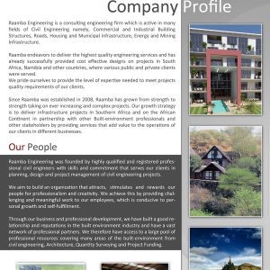 Company Profile Design in South Africa