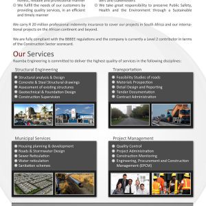 Company Profile Design in South Africa